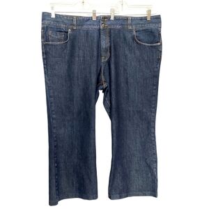 Dark Blue Lands End Women's Jeans